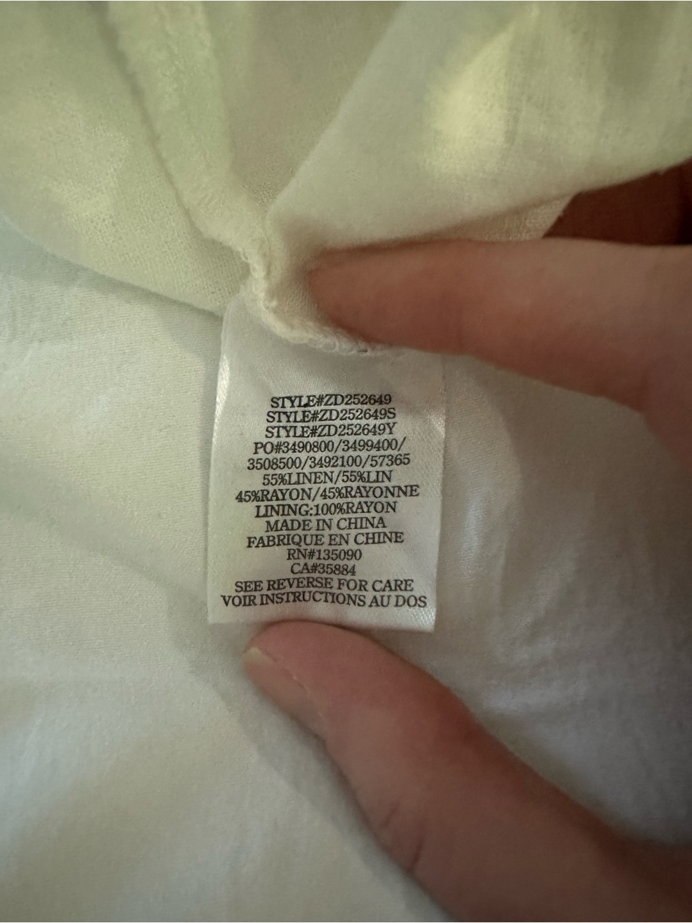 Z Supply White Smocked Top Maxi - Picture 5 of 6